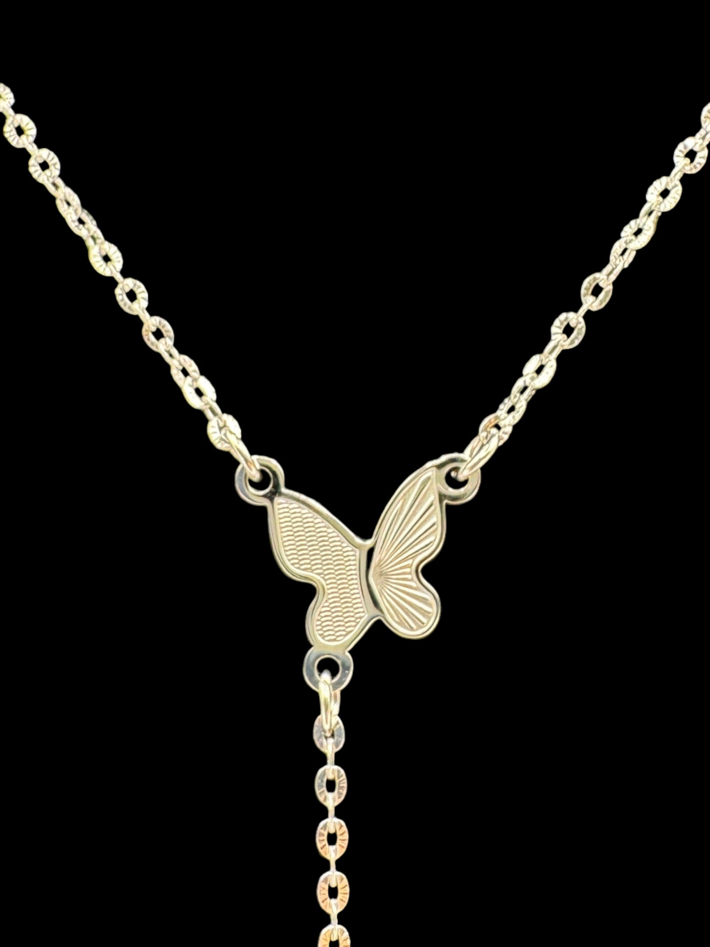 Butterfly Lariat Necklace