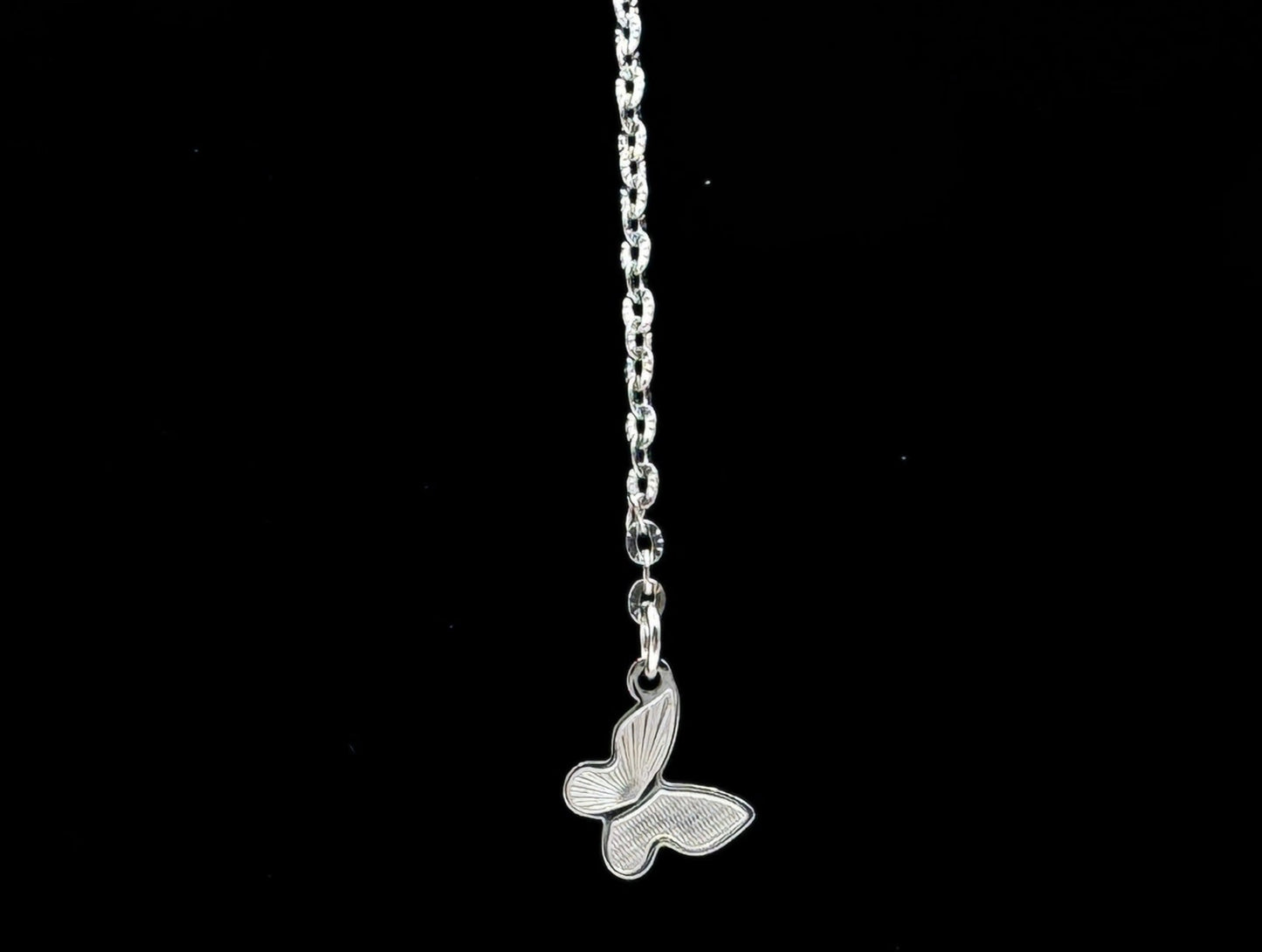 Butterfly Lariat Necklace
