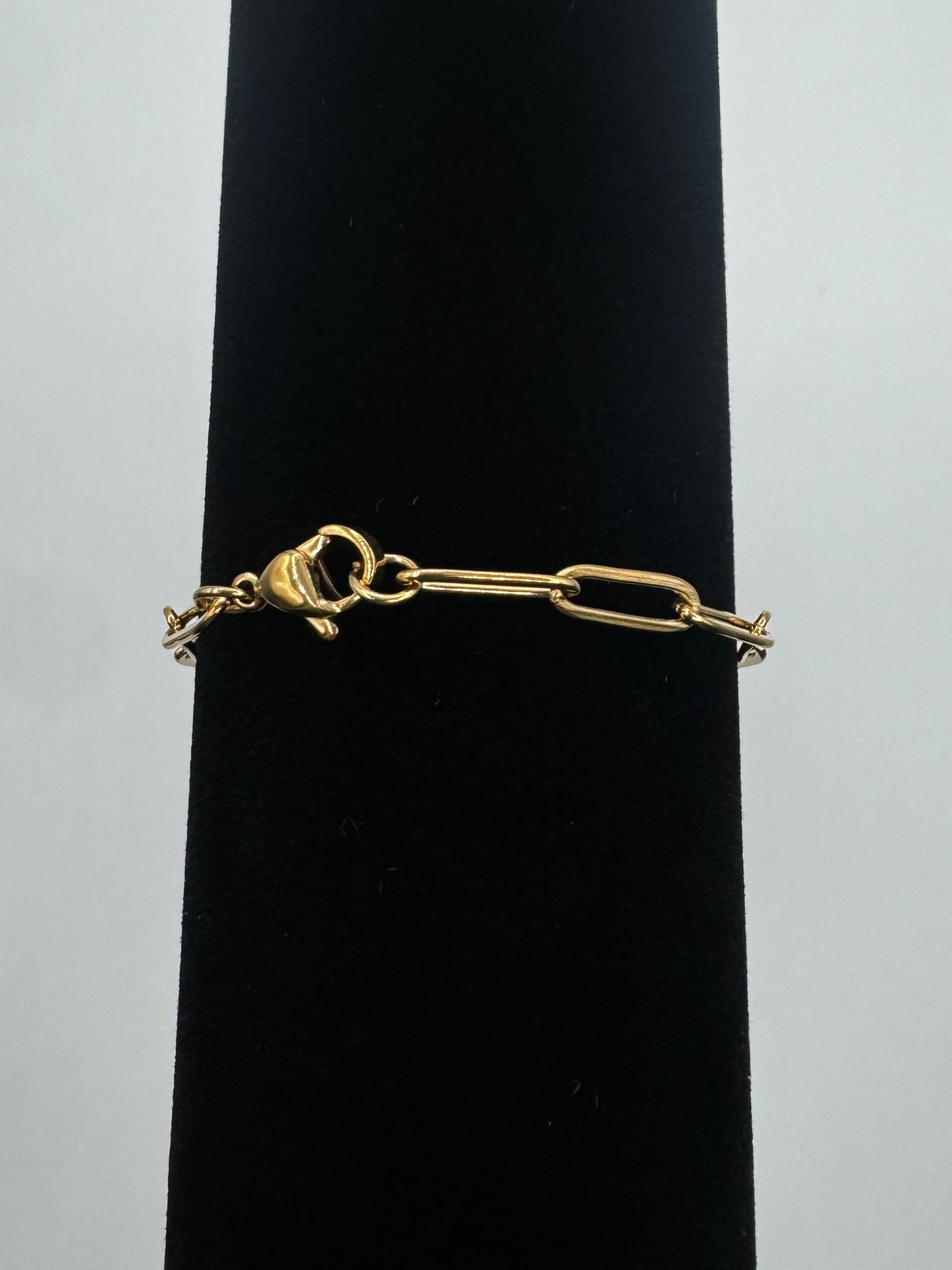Paperclip Chain Bracelet