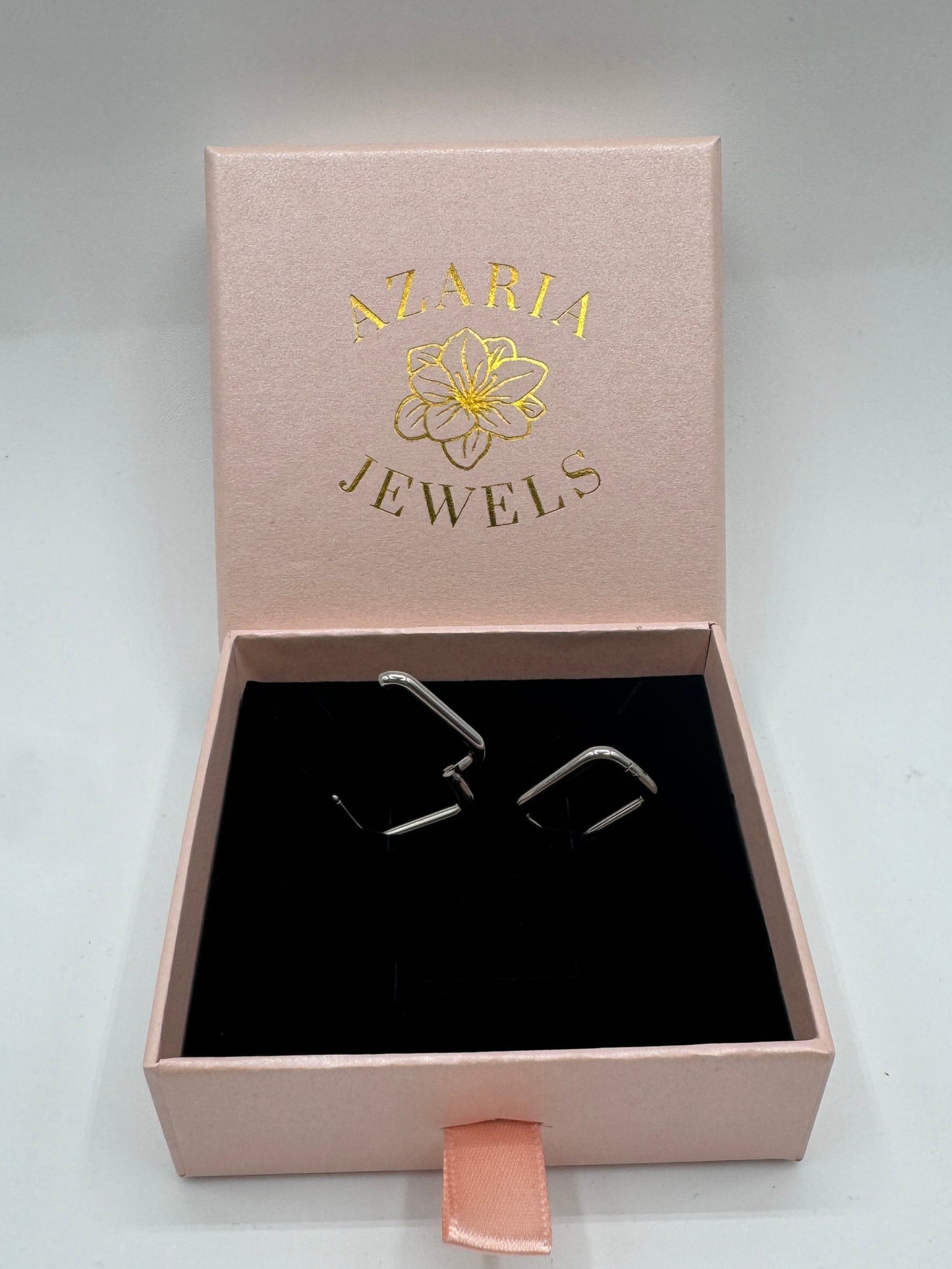 Oval Huggie Earrings
