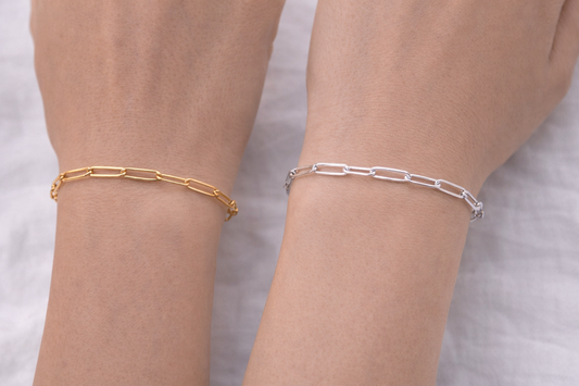 Paperclip Chain Bracelet